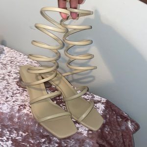 Cult Gaia - Freya wraparound sandals | 37 1/5